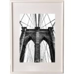 Cornice Methodo Hooker Crilex da parete A3 bianco