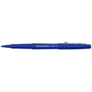 Penna punta fibra Paper Mate Flair/Nylon M 1,1 mm blu