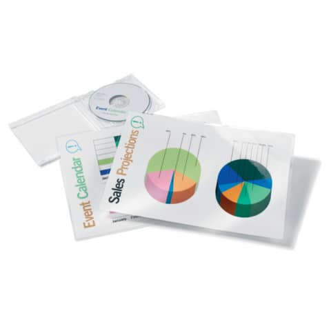 Pouches per plastificatrici a caldo GBC 2x75 µm finitura lucida A5 15,4x21,6 cm