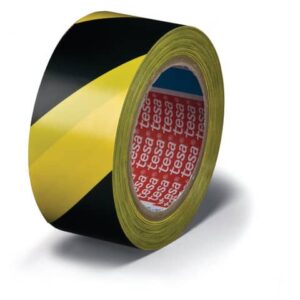 Nastro per segnalazioni in PVC tesa tesaflex® 60760 rivestito gomma resina