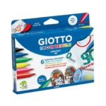 Pennarelli per tessuti GIOTTO Decor Textile tratto fine 1-3 mm assortiti