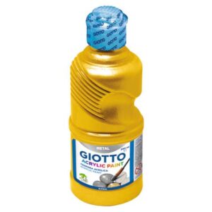 Tempere a base acrilica GIOTTO Acrylic Paint flacone 250 ml oro