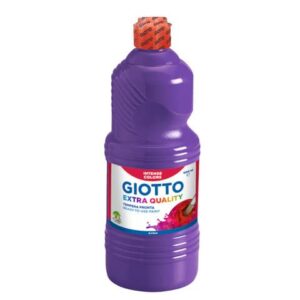 Tempera a base d'acqua GIOTTO Extra Quality flacone 1 lt violetto