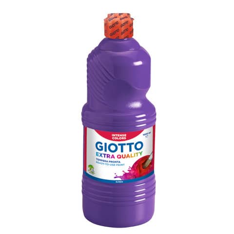 GIOTTO Water-Based Tempera Extra Quality bottle 1 litre violet