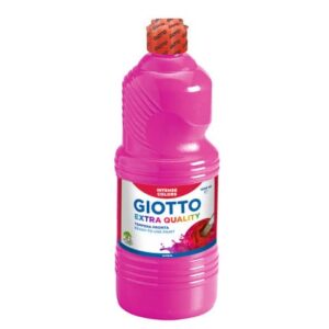 Tempera a base d'acqua GIOTTO Extra Quality flacone 1 lt magenta