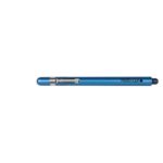 Penna a punta sintetica TRATTO Clip 0,8 mm blu