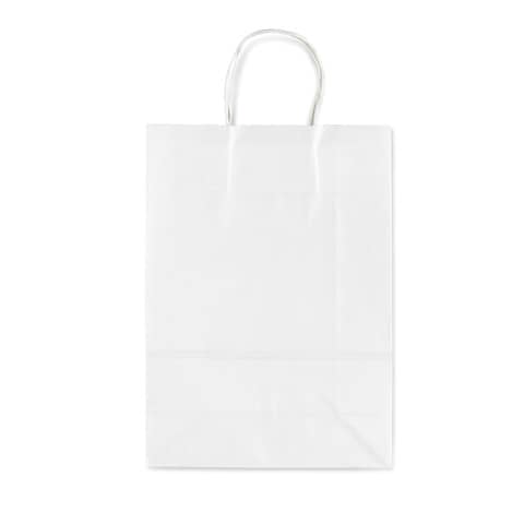 Gift bags Rex-Sadoch Allegra plain 22x10x27 cm white