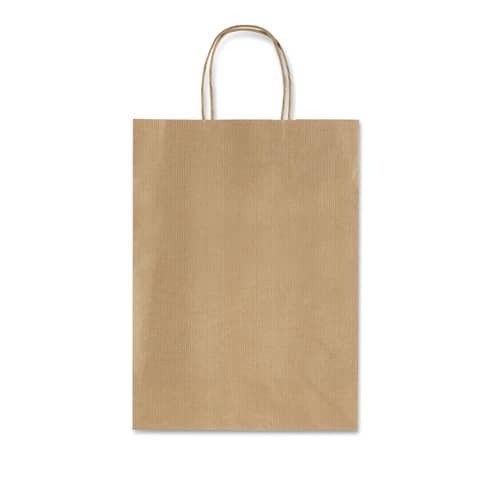 Sacchetti da regalo Rex-Sadoch Allegra tinta unita 36x12x41 cm avana