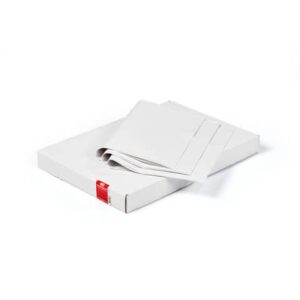 Folded tissue paper box Rex-Sadoch 100x140 mm 31 gsm white -