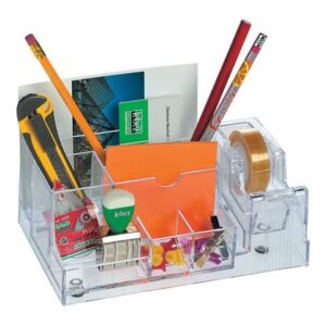 Portaoggetti Lebez con dispenser nastri adesivi 19 mm - formato 20x12x9