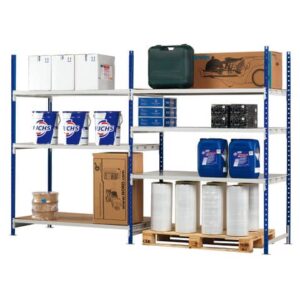 Staffe aggiuntive per scaffalatura Paperflow RANG'ECO+ grigio