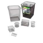 Set da scrivania Lebez silver