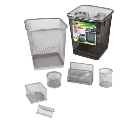 Set da scrivania Lebez silver