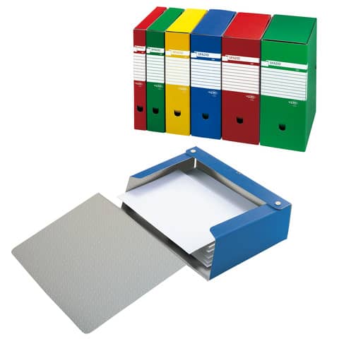 EC - Cartella portaprogetti Sei Rota Spazio - dorso 10 cm blu - 26x36 cm