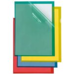 Sei Rota Poli 150 Color A4 blue PP L-folders - high thickness -