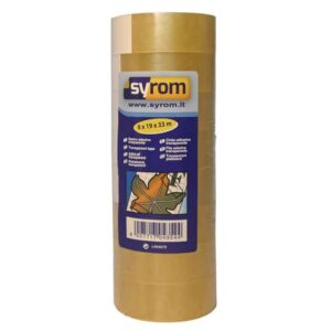 Nastro adesivo Noysy SYROM formato 19 mm x 33 m ppl trasparente