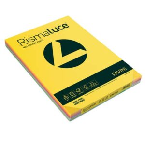 Carta colorata Favini Rismaluce colori forti 200 g/m² A3 mix 8 colori -