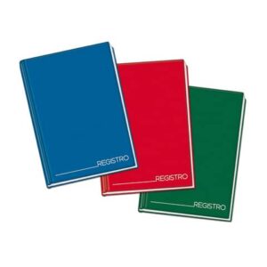 Registro cartonato Blasetti con cucitura filo refe e copertina cartonata, 1R 70