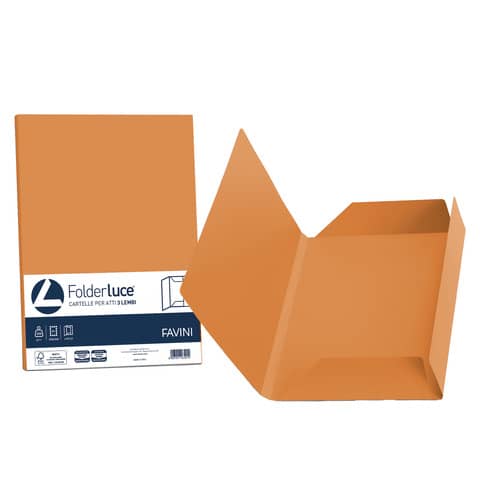 Cartellina 3 lembi Favini FOLDER 3L Luce&Acqua 200 g/m² 24,5x34,5cm