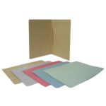 Needlepunch file folder EURO-CART manilla cardboard 25x35 cm light blue