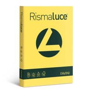 Carta colorata Favini Rismaluce colori forti 90 g/m² A3 giallo sole