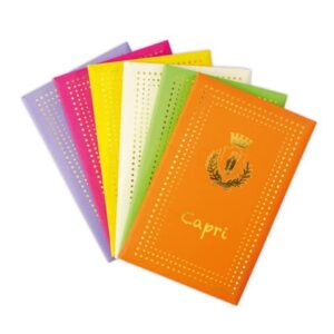 Biglietti con busta Ellebi - Sadoch Capri "formato 9" 9x14 cm assortiti