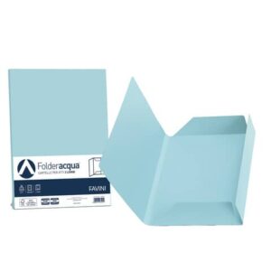 Cartellina 3 lembi Favini FOLDER 3L Luce&Acqua 200 g/m² 24,5x34,5cm