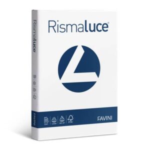 Carta per fotocopie A4 Favini Rismaluce Bianca 120 g/m²