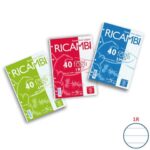 Ricambi per quaderni Maxima Pigna a 4 fori 80 g/m² A5 1R