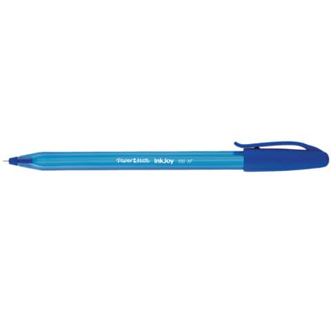 Penne a sfera stick Paper Mate Inkjoy 100 CAP ULV M 1 mm blu