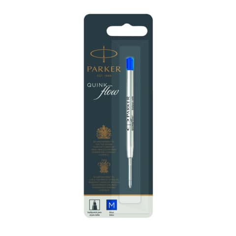 Parker Blue M ballpoint refill