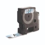 Nastro per etichettatrici Dymo D1 19 mm x 7 m nero/trasparente