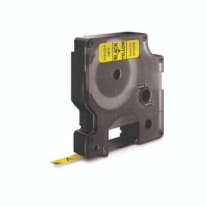 Nastro per etichettatrici Dymo D1 6 mm x 7 m nero/giallo