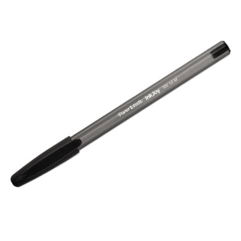 Paper Mate Inkjoy 100 CAP ULV M 1 mm black stick ballpoint pens