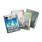 Buste con bottone CLICK' N File Tecnostyl in PPL perforazione universale