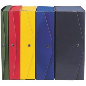 Scatola archivio King Mec Project - dorso 10 - 26x36 cm verde