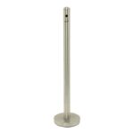 Securit® stainless steel ashtray axle h 100.5 cm - diameter 6.8