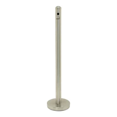 Securit® stainless steel ashtray axle h 100.5 cm - diameter 6.8