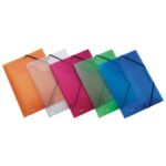 Cartellina a 3 lembi con elastico FAVORIT Lumina 22x30 cm dorso 3 cm