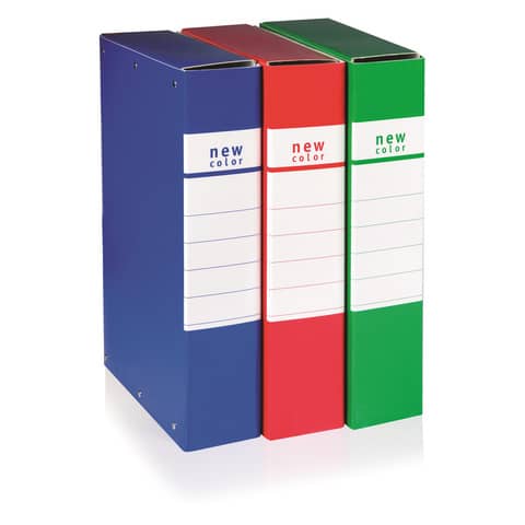 Cartella portaprogetti con 3 bottoni BREFIOCART NEW COLOR 25x35 cm dorso 10