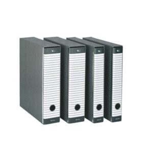 Registratore con custodia Esselte G14 Delsoline protocollo dorso 5 cm cartone