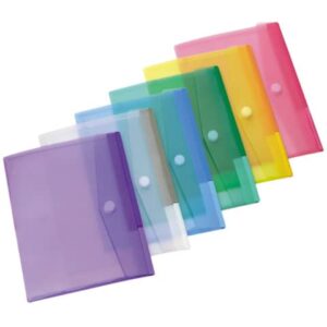 Buste con bottone Tarifold® T-Collection chiusura in velcro - A4