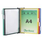 Leggio murale Tarifold® A4 10 buste in PVC