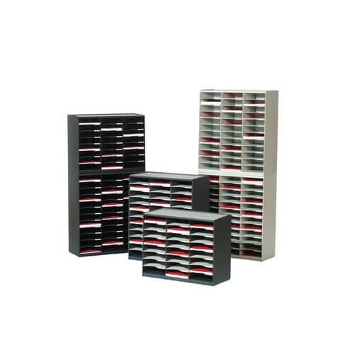 Smistamento corrispondenza Paperflow sistema a 24 scomparti nero