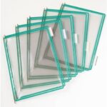 Buste per leggio Tarifold® T-Technic A4 verde - PVC bordo rinforzato