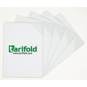 Transparent Tarifold® Stickyfold envelopes