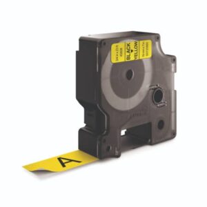 Nastro per etichettatrici Dymo D1 19 mm x 7 m nero/giallo