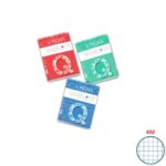 Blocco 50 fogli Pigna Quablock a 4 fori A4 quadretti 4 mm