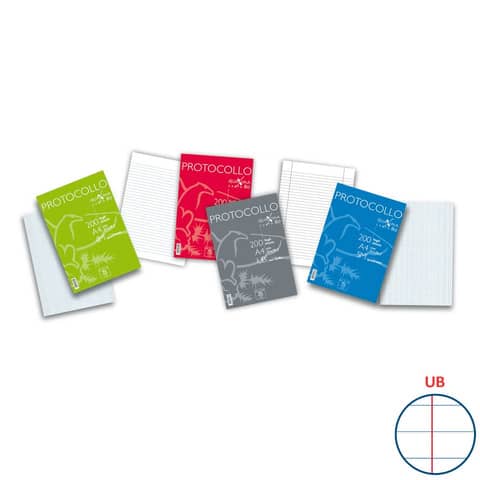 Pigna A4 UB stamp sheets