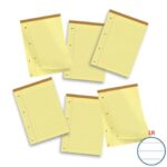 Blocco punto metallico 50 fogli Pigna Legal A4 giallo